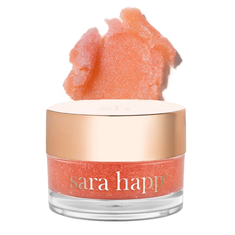 Sara Happ The Lip Scrub in Sparkling Peach 14.8 mL *Brand New in Box